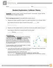 You might not require more M12l1m1collisiontheorygizmo Keeshanthoogar Pdf Name Keeshant Hoogar Date Student Exploration Collision Theory Ncvps Chemistry Fall 2014 Vocabulary Course Hero
