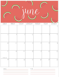 June 2018 June Calendar Printable Calendar Printables 2018 Calendar Template