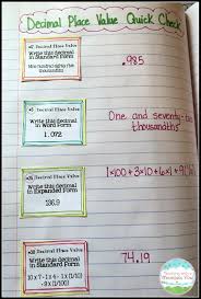 Teaching With A Mountain View Decimal Place Value Resources