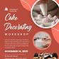 Beginners Cake Decorating Class event image