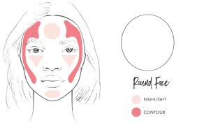 how to contour a round face 100 pure