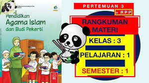 Pendidikan Agama Islam Kelas 3 Sd Pelajaran 1 Nabi Muhammad Saw Panutanku Pertemuan 3 Youtube