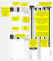 Ellington fires back at klay, draymond over chirps. Free Basketball Scoresheet For All Leagues And Levels Knowledgeweaver