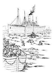 Kids N Funde Malvorlage Titanic Titanic