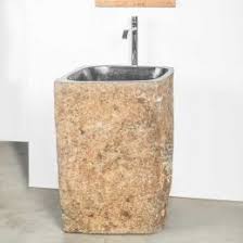 Chic gray marble and ceramic center sink offer luxurious, lasting quality; Bathroom Sinks Uk Bathroom Basins Uk Wanda Collection