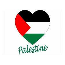 palestine flag heart postcard zazzle com in 2021 palestine flag palestine palestine quotes
