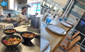 Chez Mo S Oyster And Sushi Bar Poke Bowls Poke Bowl Fruits De Mer Sushi
