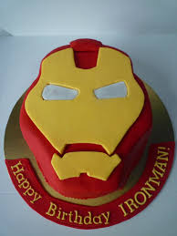 Love the golf foil used as a contrast and to provide an extra textured element for a tangible user experience. Iron Man Cakes Decoration Ideas Little Birthday Cakes