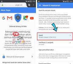 Masuk ke akun google saya. Ganti Password Akun Google Di Android