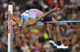 On 5 september 2014, in brussels, mutaz barshim became the second highest man in history, with an effort of 2.43m (just 2 centimetres short of the world record set by cuba's javier sotomayor in 1993). Dyestat Com News Mutaz Essa Barshim Clears High Jump World Lead In Tehran