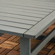 Ikea ps 2017 side coffee table stool solid beech 403.340.54 Bondholmen Coffee Table Outdoor Grey 111x60 Cm Ikea