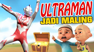 After complaining about illegal logging and river pollution, they found that the cause was alien kilat. Gambar Ultraman Ribut Upin Ipin Gambar Upin Dan Ipin