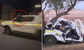 Footage shows teens hanging from stolen ute moments before horror crash killed notorious 14-year-old offender