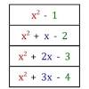 The constant d is going to be the number that doesn't have any variables, such as x, next to it. 1