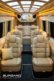 B1402 Mercedes Sprinter Xl First Class Edition Luxury Vip Van By Burgano Luxury Van Luxury Car Interior Super Luxury Cars