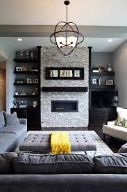 Add colour and pattern with our living room wallpaper ideas plus other colour scheme ideas and decorating ideas. 75 Beautiful Living Room With Gray Walls Pictures Ideas July 2021 Houzz