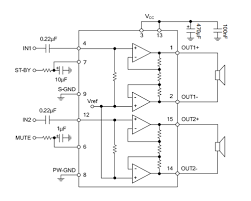 Symbol vs io ptot top. Tda7279 Dual Bridge Amplifier Pinout Datasheet Features Equivalents
