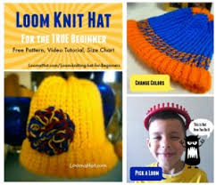 Loom Knitting Hat For Beginners