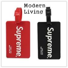 Unboxing this royal blue supreme backpack s/s 16, bought in london. Supreme Luggage Tag Baggage Tag Luggage Name Hanger Supreme Luggage Tag Backpack Pendant Travel Bags Suitcase Labels Shopee Malaysia