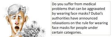 Masks and face coverings are required in seven states. Covid 19 Here Is How You Can Apply For A Face Mask Exemption Permit In Dubai Living Health Gulf News