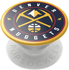 Find and buy denver nuggets tickets online. Amazon Com Popsockets Popgrip With Swappable Top For Phones Tablets Nba Denver Nuggets Logo