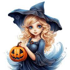 Beautiful Cartoon Witch Holding Halloween Pumpkin, Pumpkin Clipart,  Halloween Clipart, Cartoon Clipart PNG Transparent Image and Clipart for  Free Download