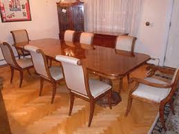 Henredon Dining Set 2995 We Have An Eleven 11 Piece All Wood Henredon Dining Room In A Cognac It Consists Of The Following Di Furniture Home Decor Table