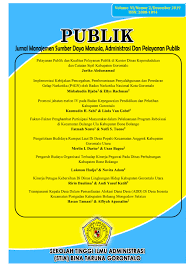 Maybe you would like to learn more about one of these? Vol 6 No 2 2019 Publik Jurnal Manajemen Sumber Daya Manusia Administrasi Dan Pelayanan Publik Publik Jurnal Manajemen Sumber Daya Manusia Administrasi Dan Pelayanan Publik