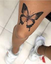 Pin By Official Nicalia On Tatted Up Babe Tattoos Leg Tattoos Butterfly Tattoo Meaning