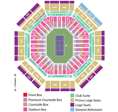 Bnp Paribas Seating Guide 2020 Bnp Paribas Open Tickets