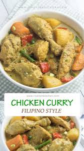 Filipino Chicken Curry Recipe Curry Chicken Filipino Chicken Curry Curry Recipes
