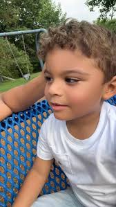 Aww, My Baby Boy Loves Me. 💙🙏🏽 “I told him if he wanted a new mommy”.  #trending #momofinstagram #babyboy