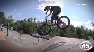 Surf, básquetbol 3x3, karate, escalada, bmx estilo libre y skateboarding; Fise Top 5 Los Mejores Trucos De La Final Digital De Bmx Estilo Libre Bmx Freestyle Video Eurosport
