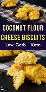 Keto Coconut Flour Biscuits With Garlic And Cheese Low Carb Recipe Coconut Flour Recipes Keto Recipes Using Coconut Flour Coconut Flour Biscuits