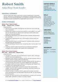 Team Lead Job Description Resume Inspirational Sales Floor Team Leader Resume Samples In 2020 Job Description Medical Assistant Resume Office Assistant Job Description