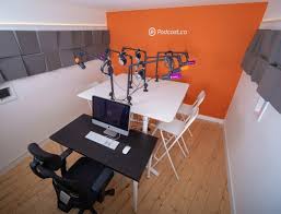 How To Setup A Podcast Studio Podcast Co Podcast Studio Design Studio Recording Studio Design