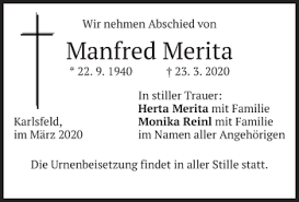 Admit faptul ca expresia se merita este gresita, dar nu inteleg de ce toata lumea foloseste argumentul verbului reflexiv, cand este clar ca lumina zilei ca mai aproape de adevar este varianta unui verb impersonal. Traueranzeigen Von Manfred Merita Trauer Merkur De
