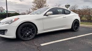 Back seat ppl struggle to be in the back, especially if they are tall. Hyundai Genesis Coupe Custom Wheels Niche Targa M130 18x8 0 Et 40 Tire Size 245 40 R18 18x9 5 Et 40 275 40 R18