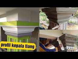 Profil tiang, mihrob masjid, grc motif islami, pt. Cara Membuat Profil Kepala Tiang Teras Rumah Youtube