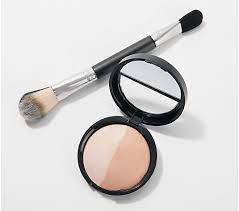Laura Geller Supersize Baked Highlighter Split With Brush Qvc Com