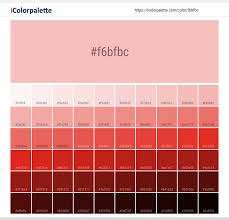 The hex, rgb and cmyk codes are in the table below. Hex Color Code F6bfbc Rainbow Color Information Hsl Rgb Pantone