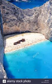 See a recent post on tumblr from @travelingpage about navagio. Zakynthos Shipwreck Beach Navagio Bucht Von Oben Gesehen Wichtige Touristische Attraktion Stockfotografie Alamy