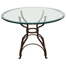 Maybe you would like to learn more about one of these? Garden Metal Base Glass Top Dining Table At 1stdibs