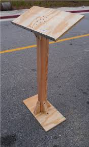 Make A Podium For Class Lectern Woodworking Plans Wood Shop Projects Podium Design