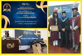 Minister of education dr nicolette henry, in her address, stated that discussions will have to be held to determine what a modern curriculum should look like. according to the minister, it has already been acknowledged that the education system has to be fortified to serve all of guyana's students. 7th Graduation Ceremony At Texila American University Guyana