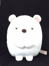 San X Sumikko Gurashi Shirokuma Polar Bear Plush M Size Doll Anime Japan Polar Bear Plush White Bear Plush White Bear