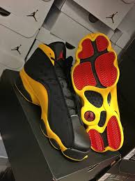 Black And Yellow 13s Melo Air Jordan Melo 13s Early Access Sneakerdishing Sneakers Jordan Shoes Girls Sneaker Boots