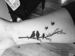 Miscarriage Birds On A Branch Tattoo Pin On Bird Tattoo Design