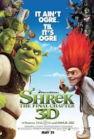 Shrek Forever After Movie Poster 2 Sided Original Final 27x40 Mike Myers Ebay Shrek After Movie Animated Movies