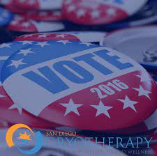 On November 7th And 8th Show Us Your I Voted Sticker Or Pin And Enjoy 15 Off Sandiegocryotherapy Sandie Cryotherapy Health And Wellness Vote Sticker